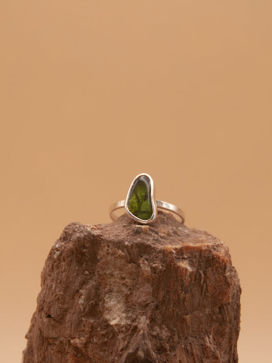 Green Tourmaline Ring