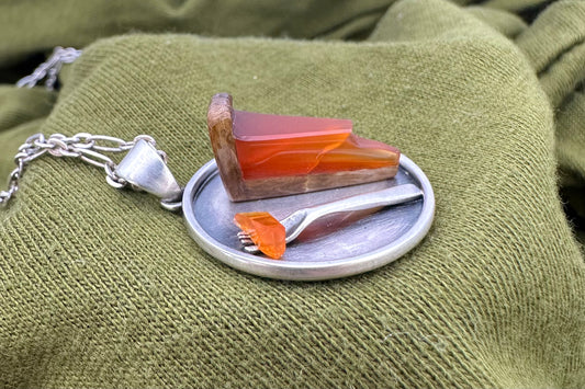 Bite-o-Pie Necklace