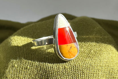 Candy Corn Rock Ring