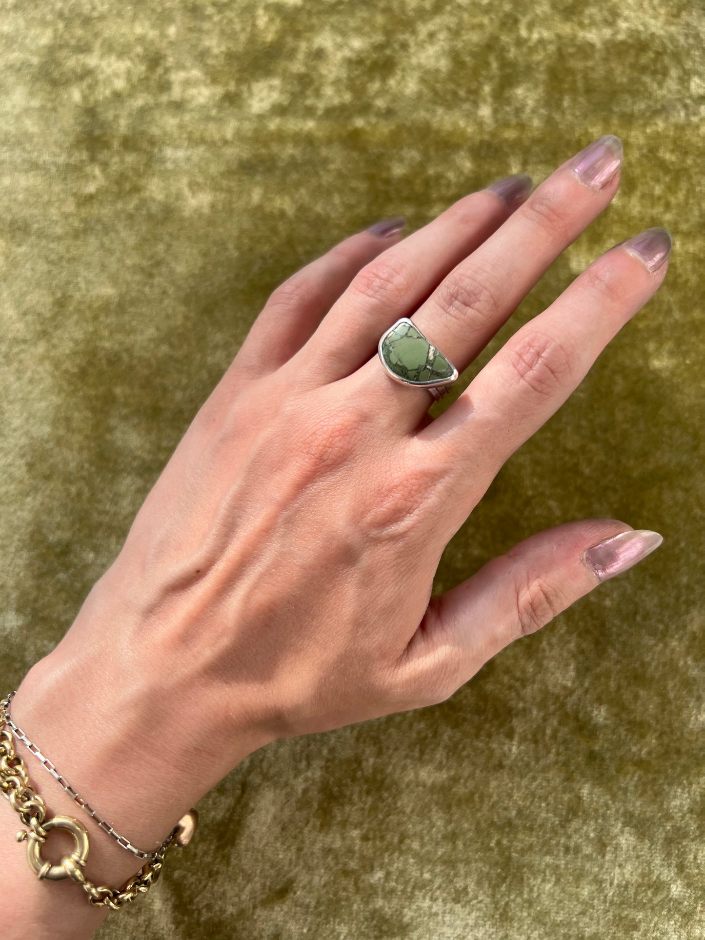Humarock Beach Stone Ring