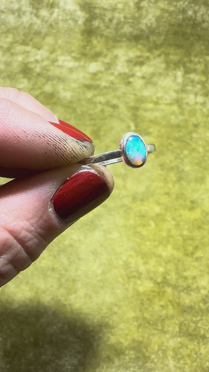 Ethiopian Opal Ring 4