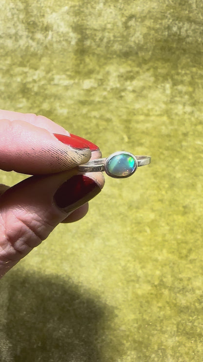 Ethiopian Opal Ring 2