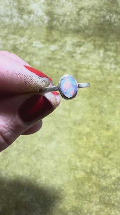 Ethiopian Opal Ring 1