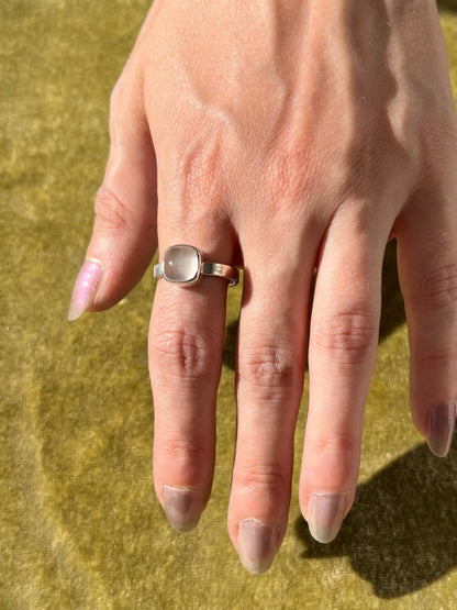 Rose Quartz Ring