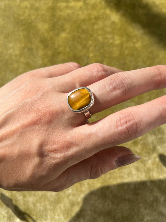 Tigers Eye Ring