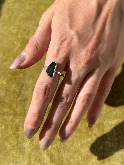 Green Tourmaline Ring