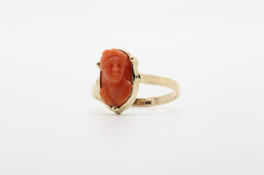 Coral Queen Ring